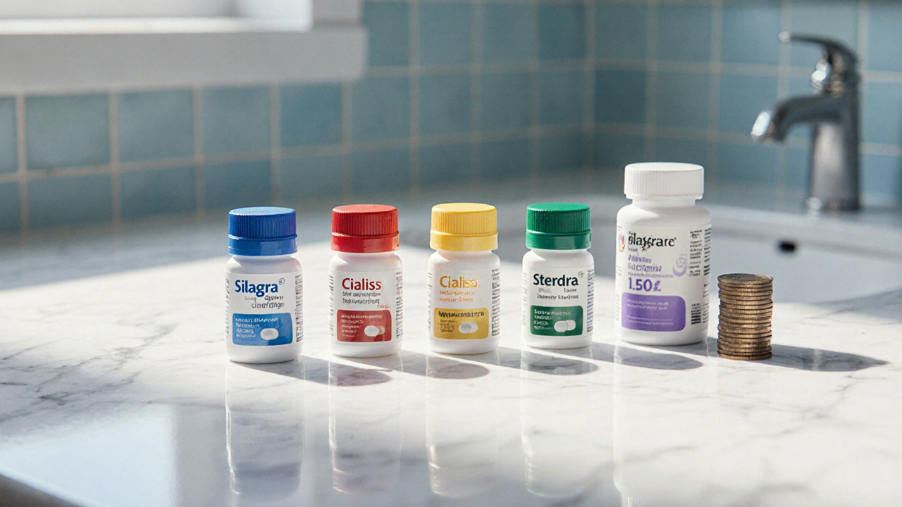 Silagra (Sildenafil) vs alternatives : comparatif complet