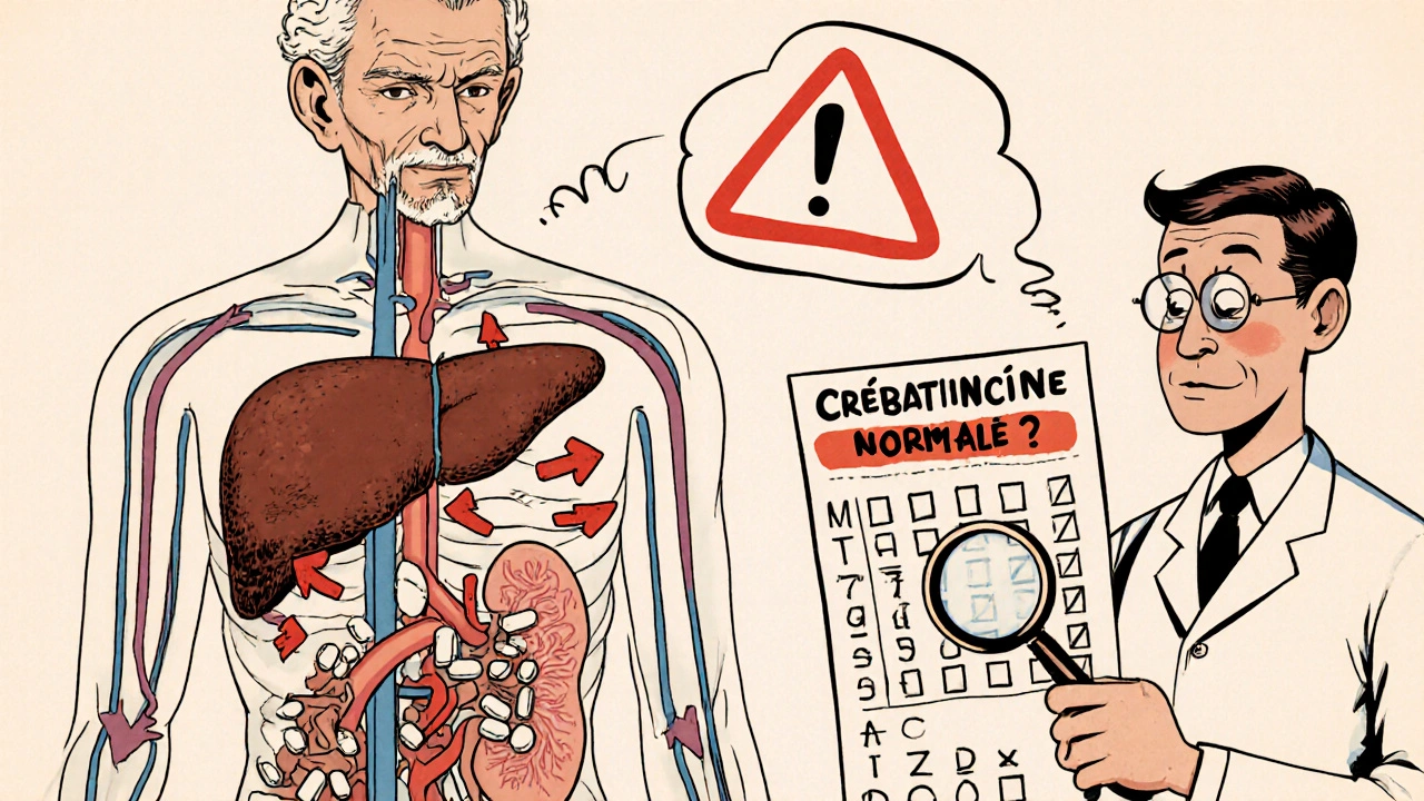 Comment les changements du foie et des reins affectent la métabolisation des médicaments chez les personnes âgées