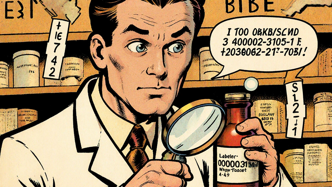 Comment lire le code NDC pour vérifier le bon médicament