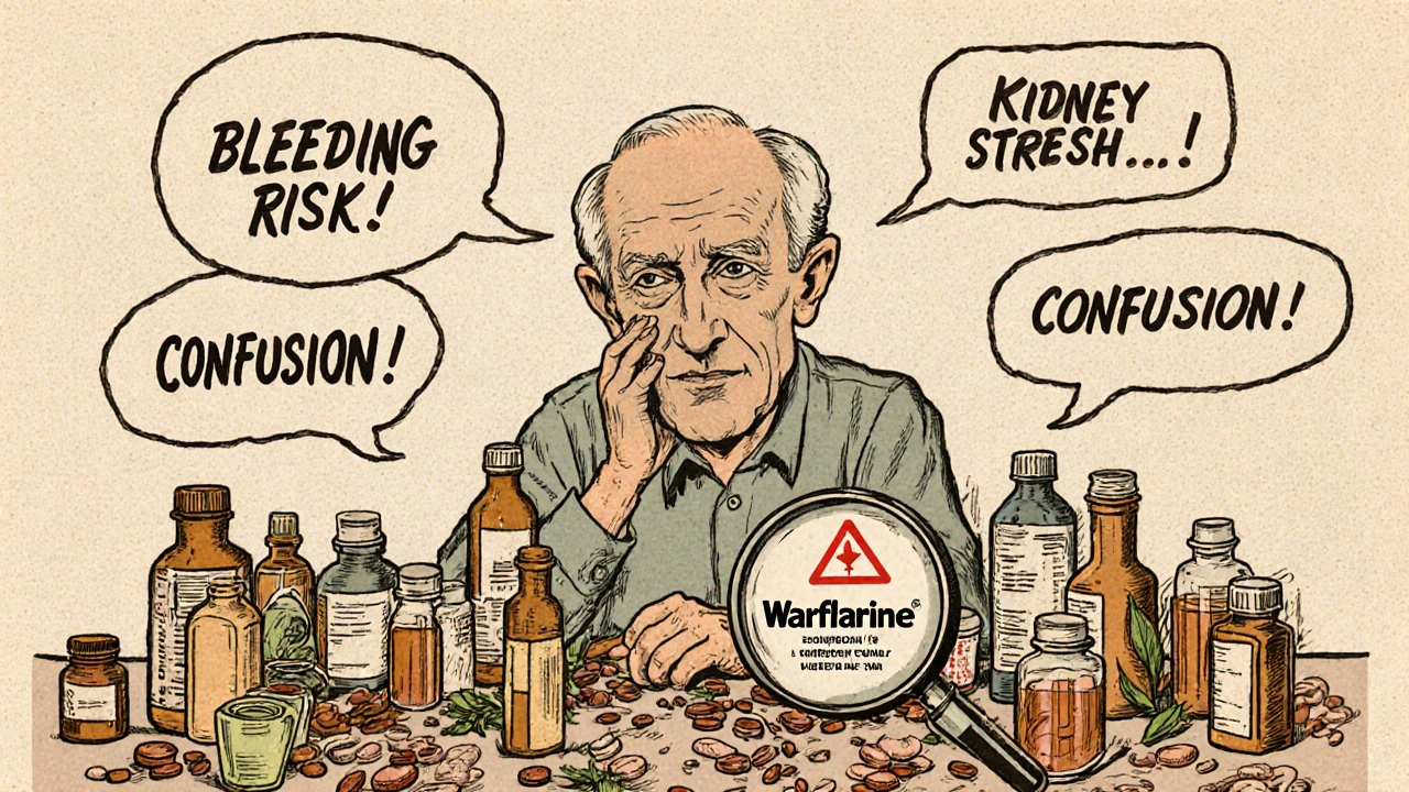 Prévenir les interactions médicamenteuses chez les personnes âgées