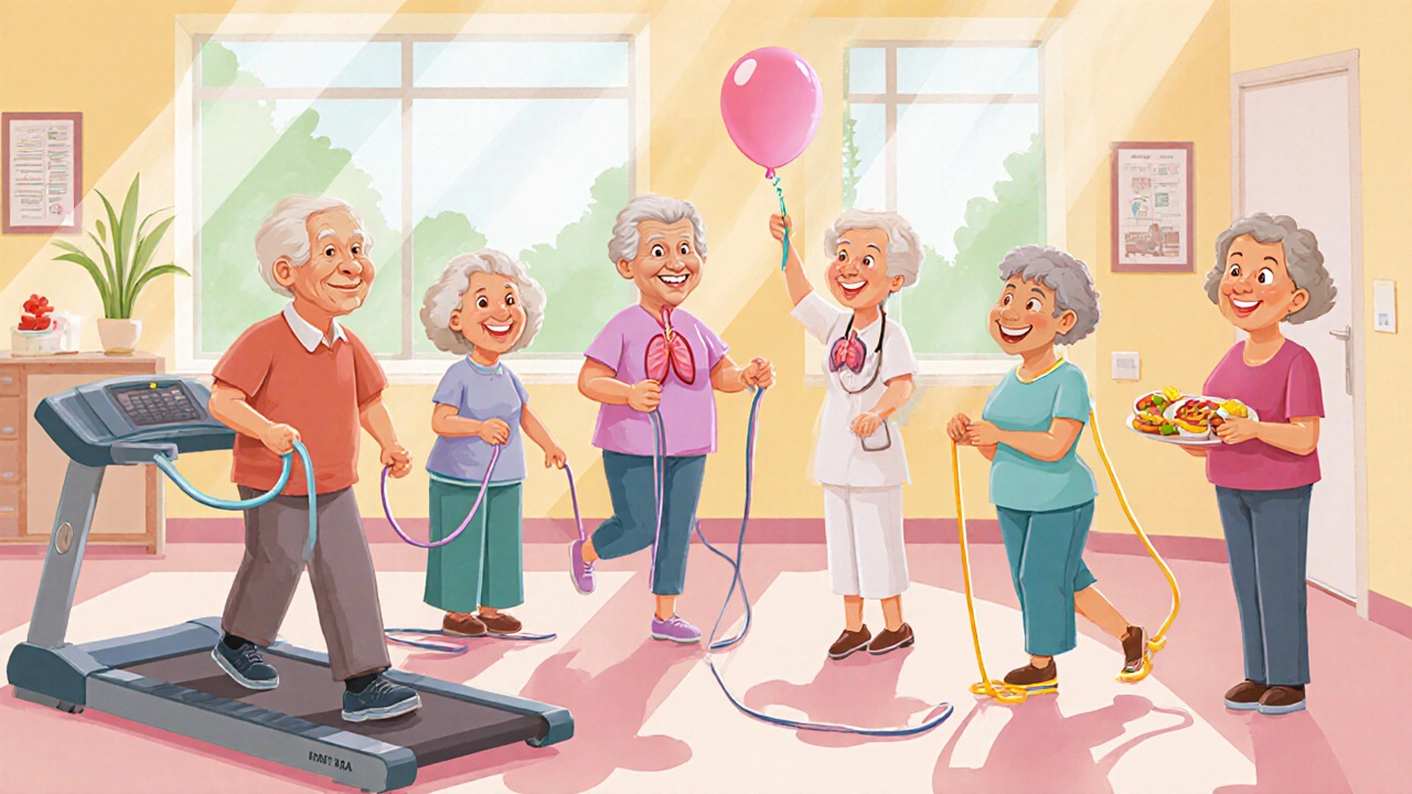 Réhabilitation pulmonaire pour les maladies respiratoires chroniques : ce qu'il faut savoir