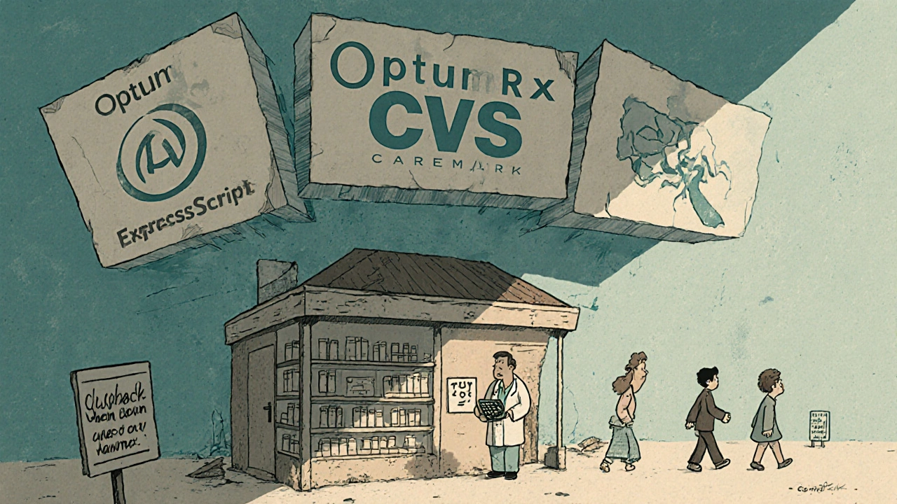 Une petite pharmacie indépendante étouffée par trois géants des PBMs, sous l&#039;ombre d&#039;une pratique de clawback.