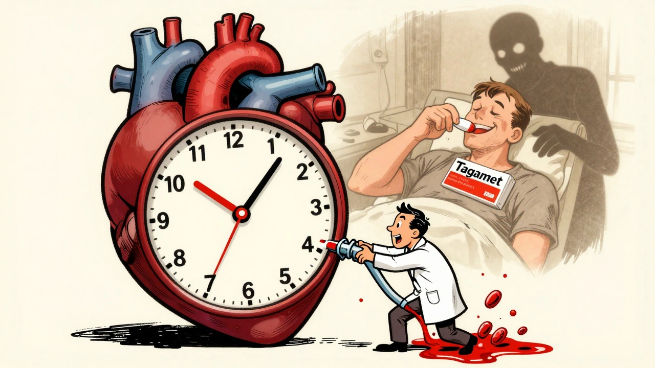 Dofétilide et cimétidine : un risque accru d'arythmie mortelle