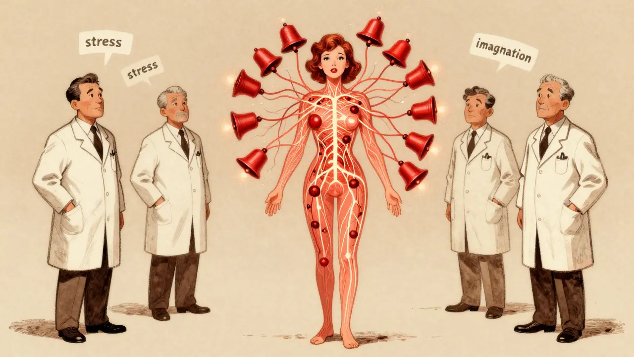 Fibromyalgie : Douleur généralisée et traitement par antidépresseurs