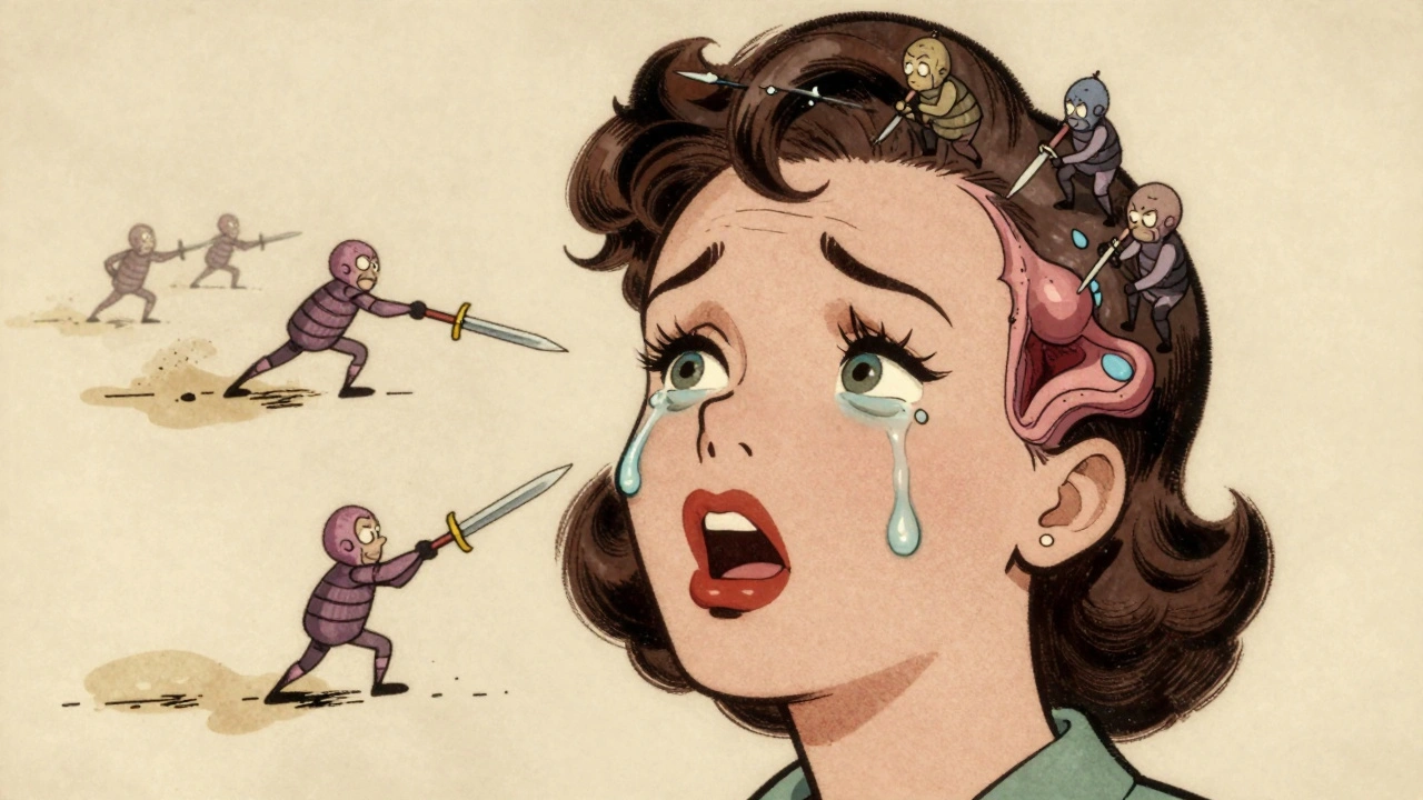 Syndrome de Sjögren : une attaque auto-immune contre les glandes productrices de liquides