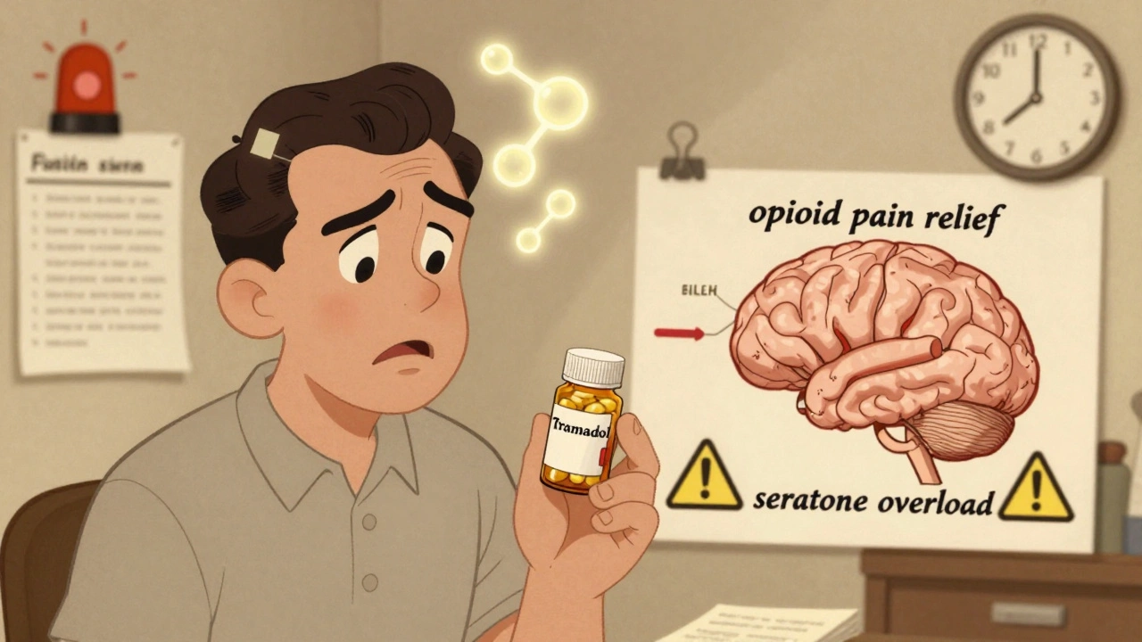 Tramadol et syndrome sérotoninergique : les interactions atypiques d'un opioïde peu connu