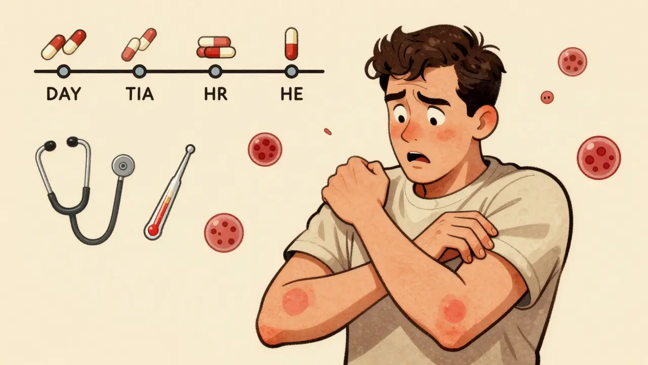 Réactions retardées aux médicaments : des jours à plusieurs semaines après la prise