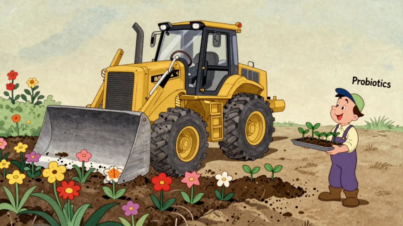 Quand prendre des probiotiques avec des antibiotiques pour limiter les effets secondaires ?