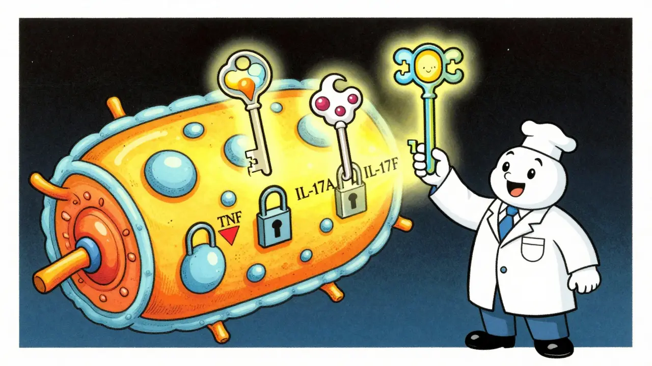 Clés moléculaires ciblant l'inflammation dans le système immunitaire